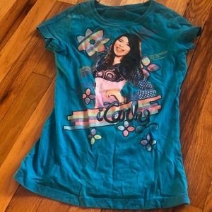 This is a not used t-shirt color rainbow